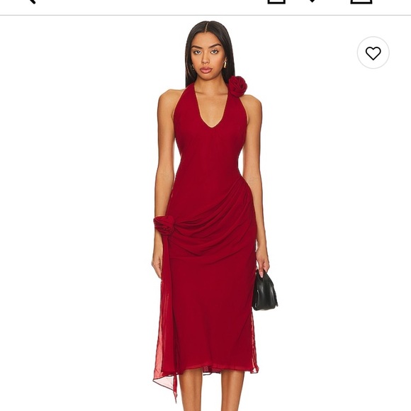 Lovers and friends dress in burgundy - Picture 1 of 3